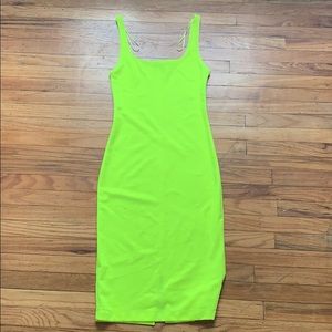 Neon Green dress